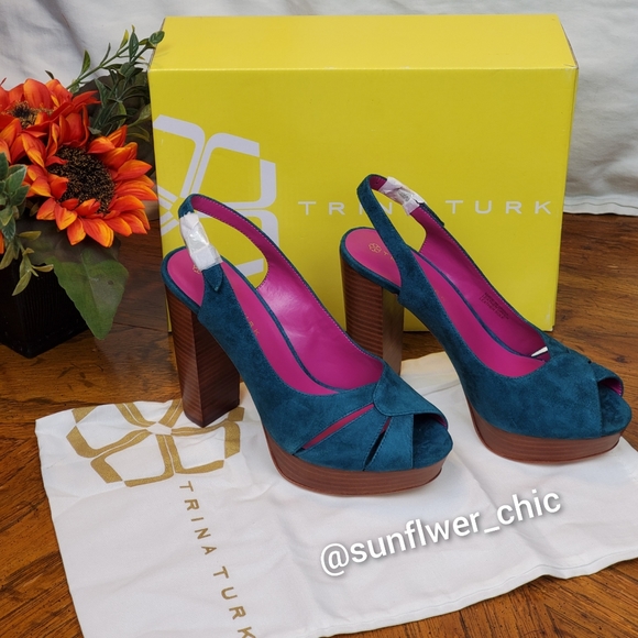 🆕️Trina Turk Joni Platform Heels - Picture 14 of 16